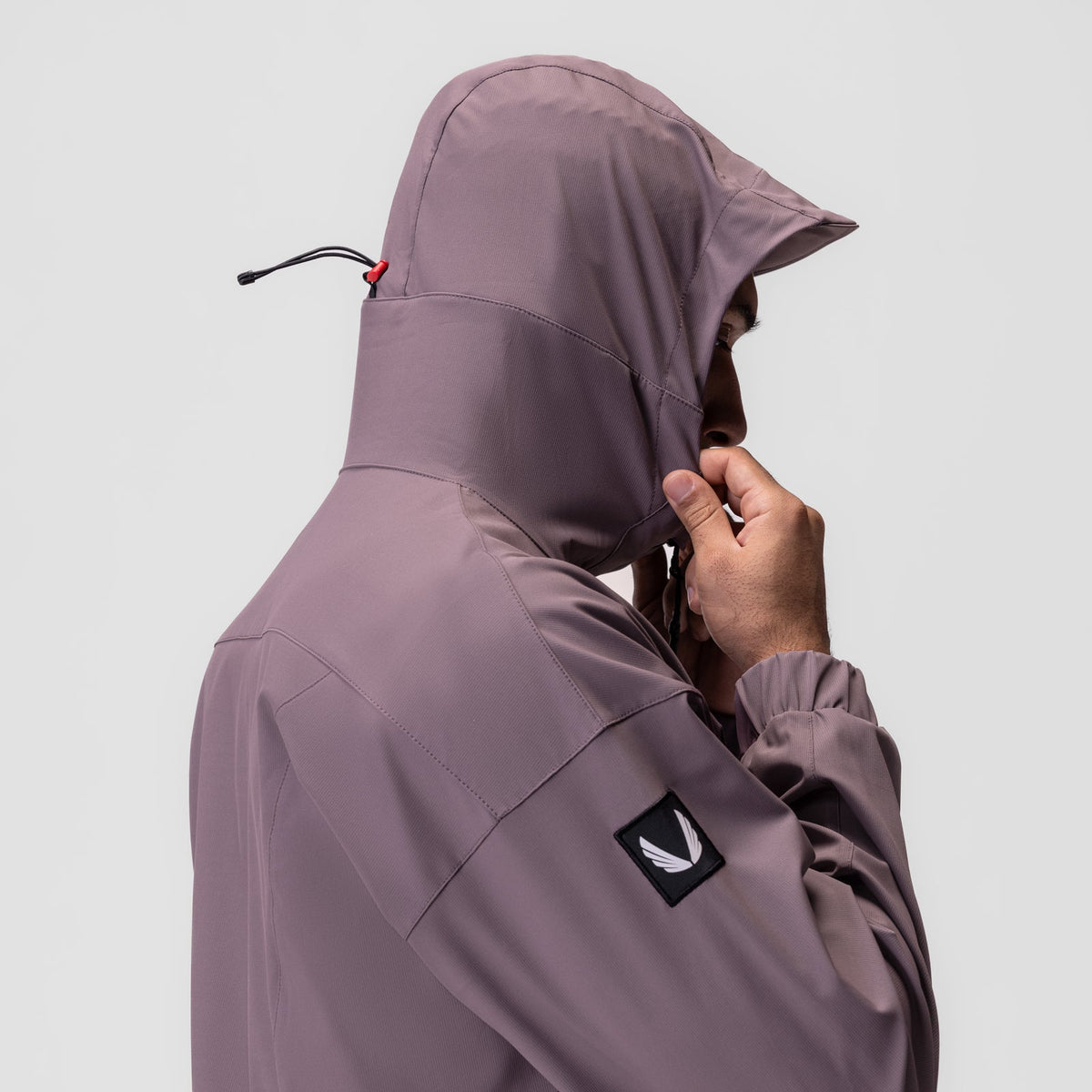 0717. Weather-Ready Anorak Jacket - Moonscape "Patch" | ASRV