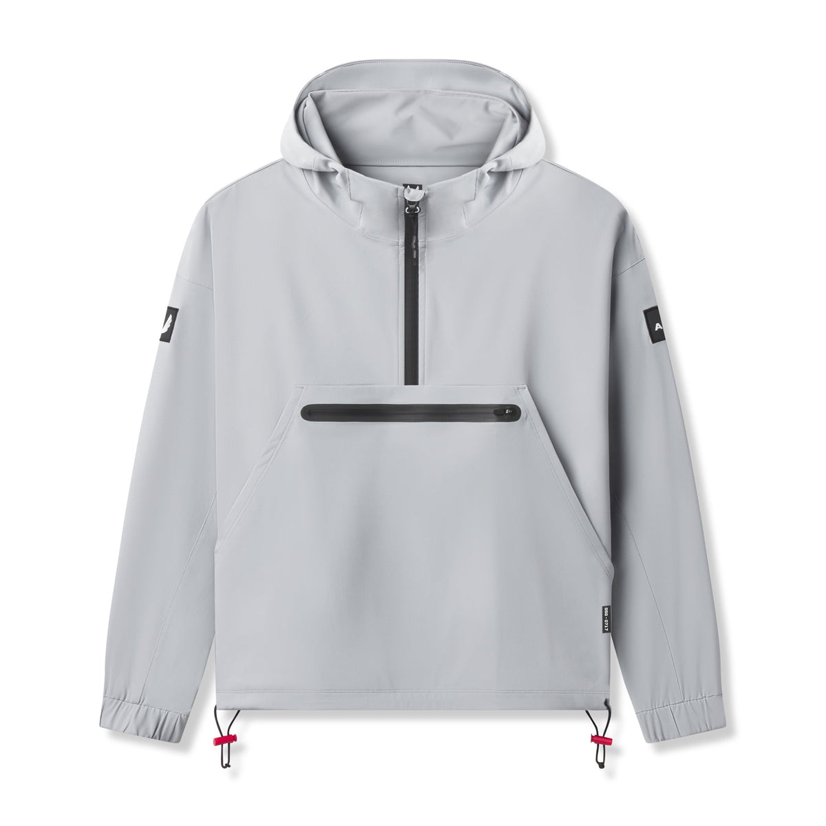 0717. Weather-Ready Anorak Jacket - Slate Grey "Patch" | ASRV