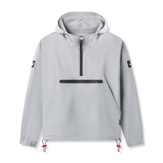 0717. Weather-Ready Anorak Jacket - Slate Grey "Patch" | ASRV