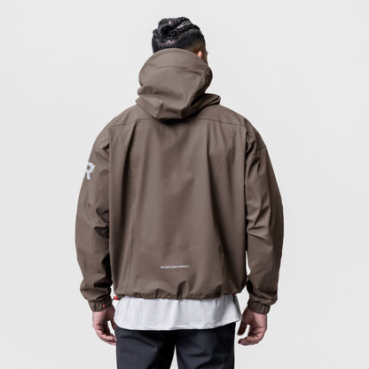 0717. Weather-Ready Anorak Jacket - Deep Taupe | ASRV