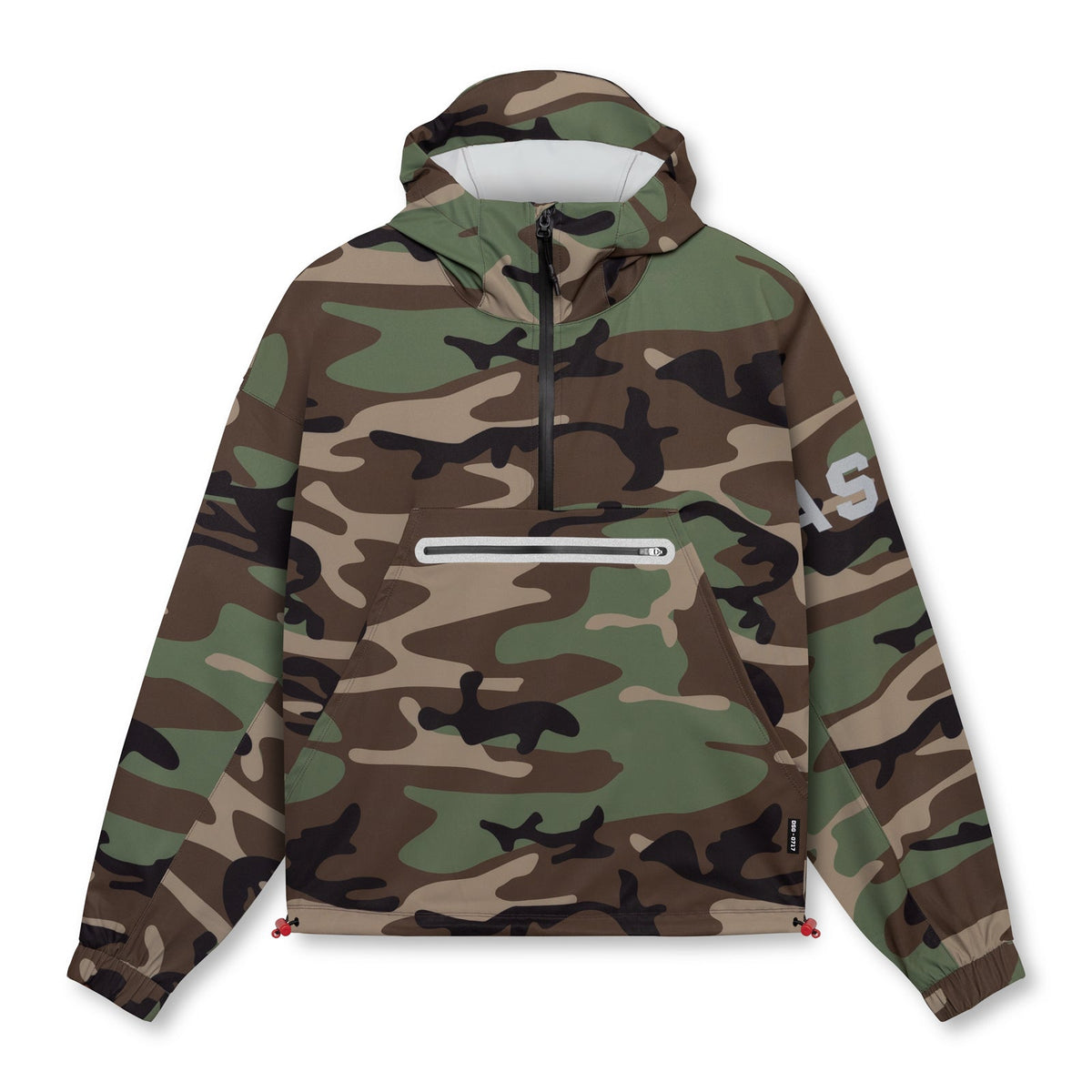 0717. Weather-Ready Anorak Jacket - Woodland Camo | ASRV
