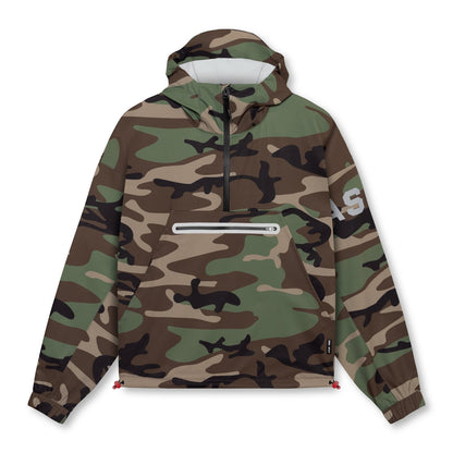 0717. Weather-Ready Anorak Jacket - Woodland Camo | ASRV
