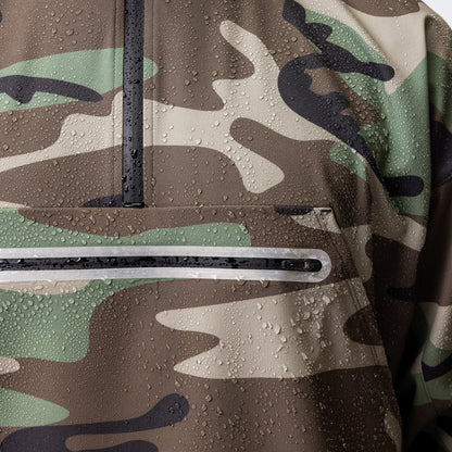 0717. Weather-Ready Anorak Jacket - Woodland Camo | ASRV