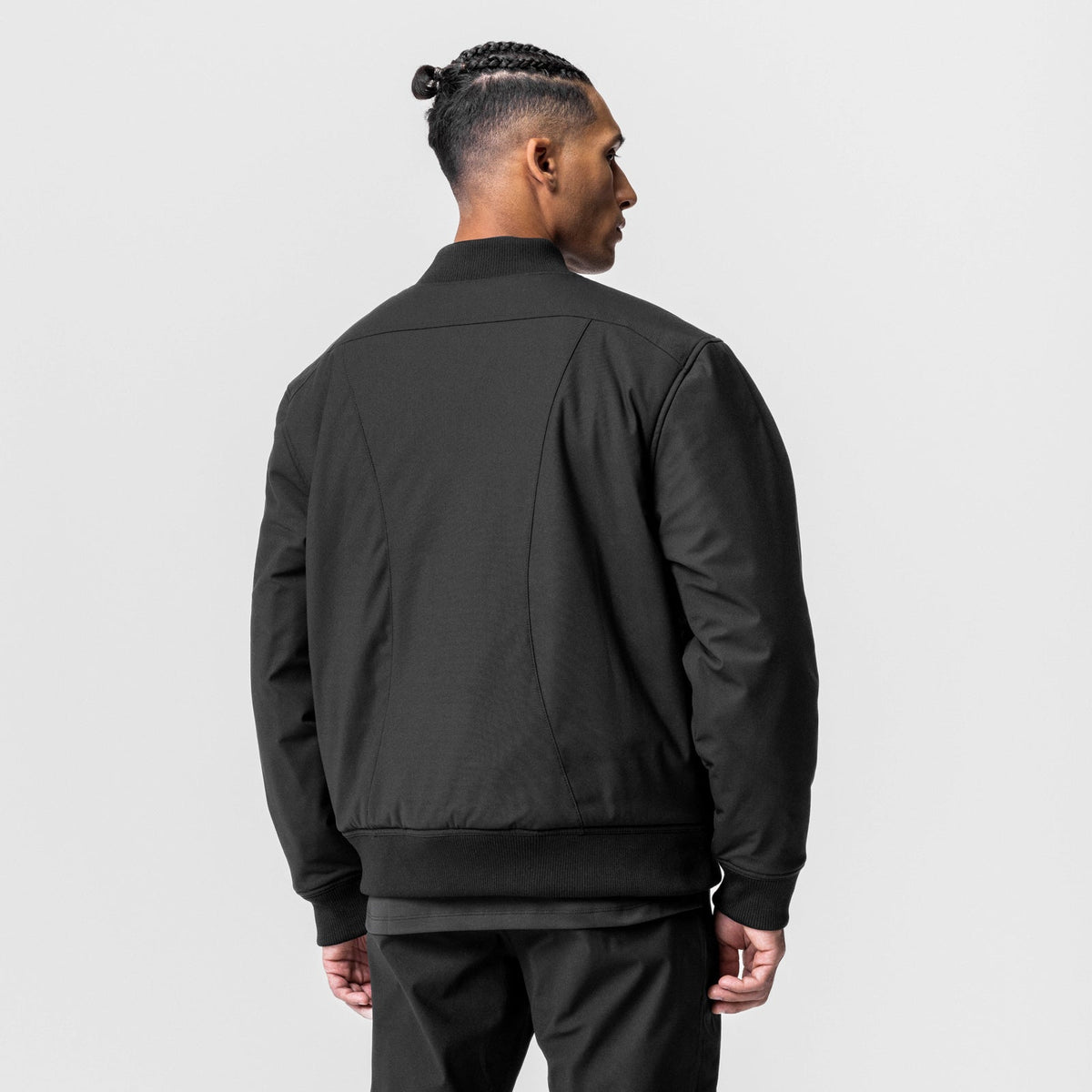 0677. Kinterra™ Weatherproof Bomber Jacket - Black | ASRV