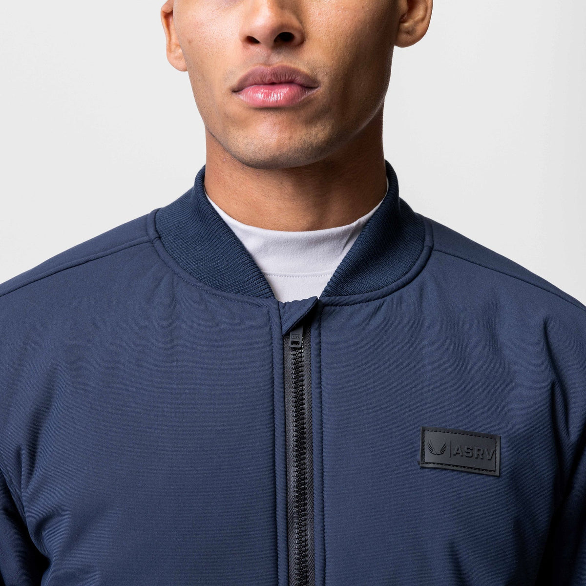 0677. Kinterra™ Weatherproof Bomber Jacket - Navy | ASRV