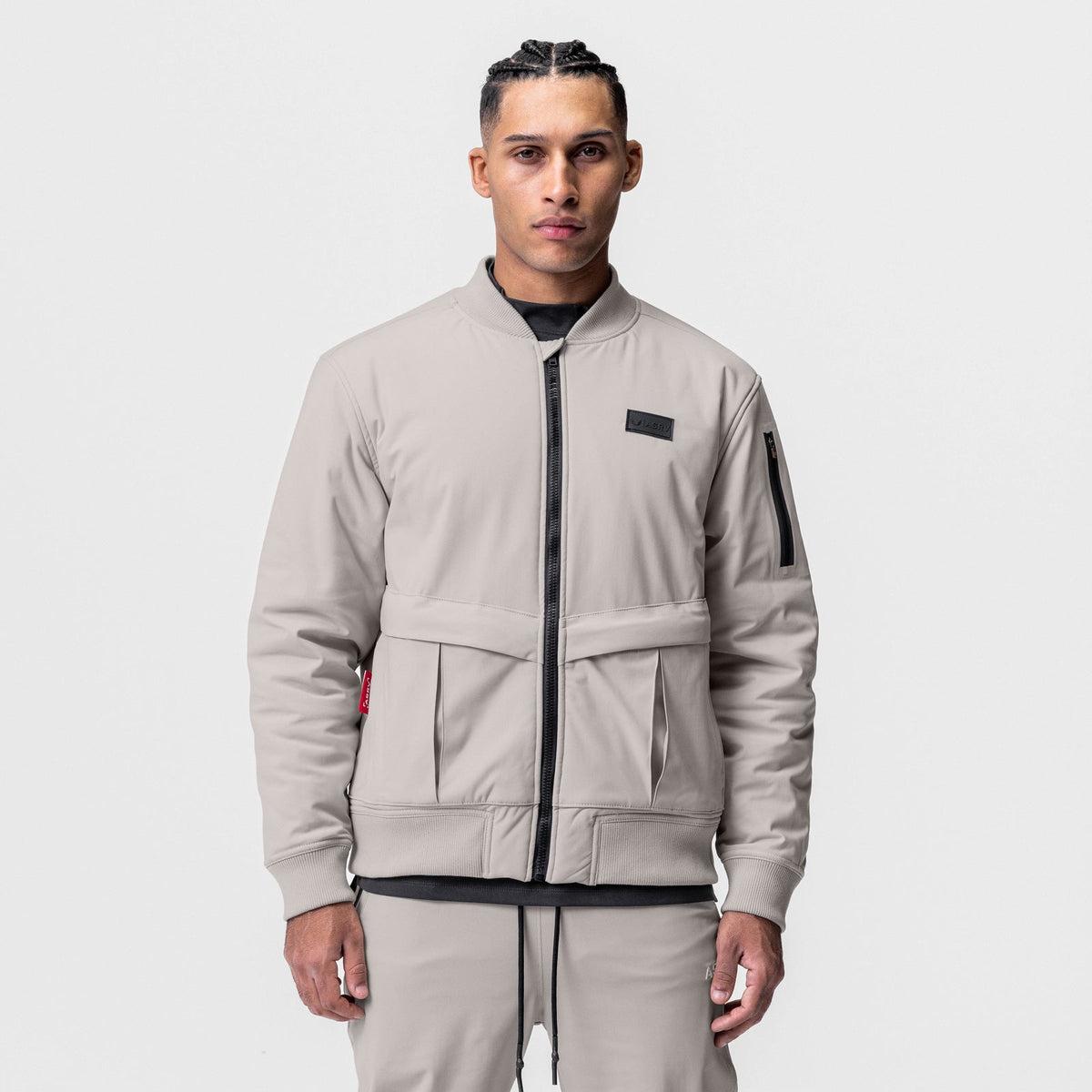 0677. Kinterra™ Weatherproof Bomber Jacket - Chai | ASRV
