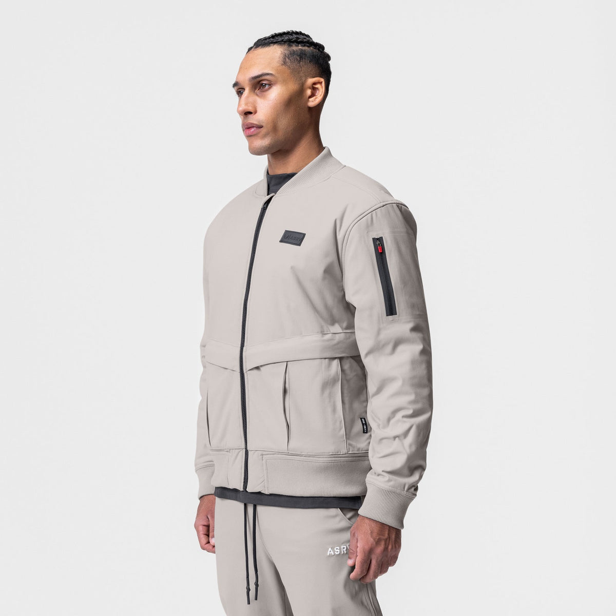 0677. Kinterra™ Weatherproof Bomber Jacket - Chai | ASRV
