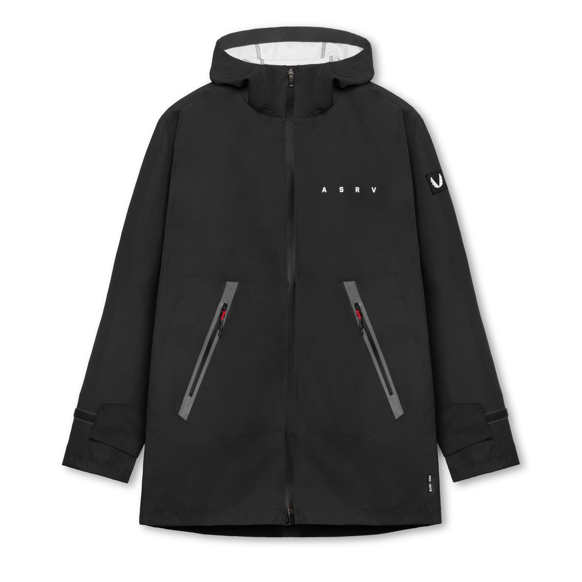 0678. Hipora® Tech Parka - Black | ASRV