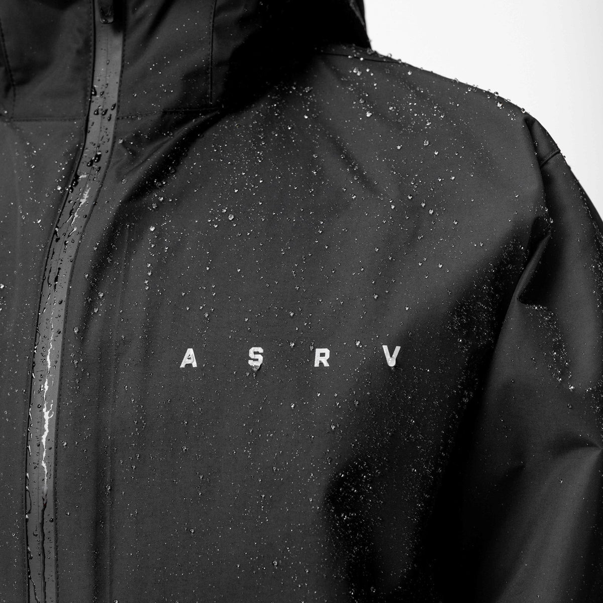 0678. Hipora® Tech Parka - Black | ASRV