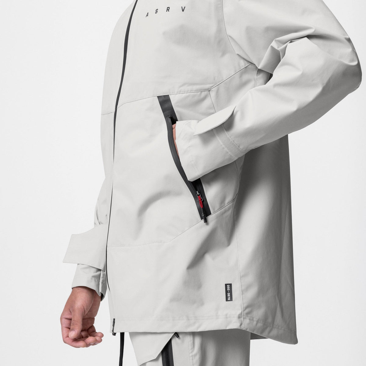 0678. Hipora® Tech Parka - Stone | ASRV