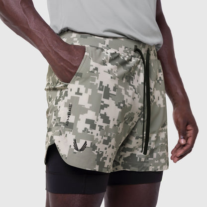 0865. Tetra-Lite® 5" Liner Short - Digital Camo "Wings"/Black | ASRV