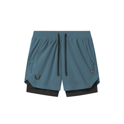 0865. Tetra-Lite® 5" Liner Short - Storm "Wings"/Black | ASRV
