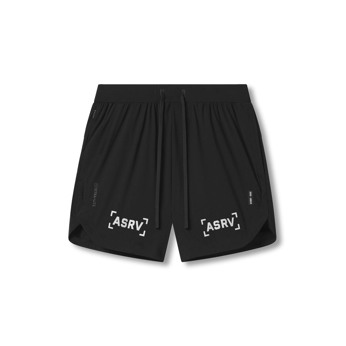 0823. Tetra-Lite® 7" Linerless Short - Black "Bracket" | ASRV
