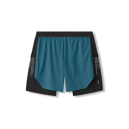 0953. Aerotex™ Hybrid Liner Short - Storm/Black | ASRV
