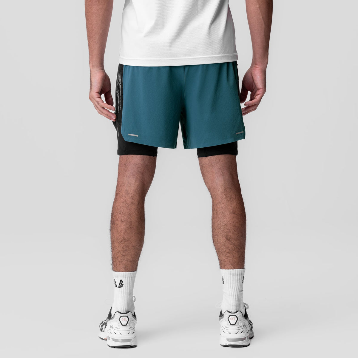 0953. Aerotex™ Hybrid Liner Short - Storm/Black | ASRV