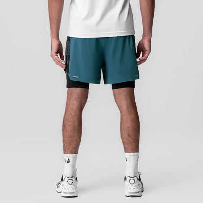 0953. Aerotex™ Hybrid Liner Short - Storm/Black | ASRV