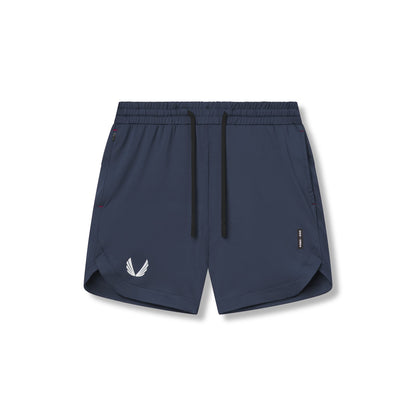 0994. AeroSilver® 7" Linerless Short - Navy | ASRV