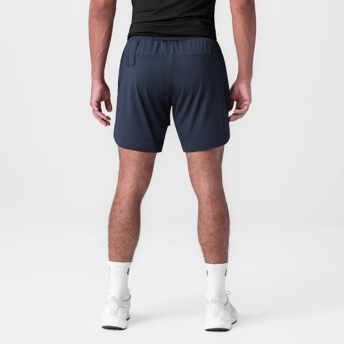 0994. AeroSilver® 7" Linerless Short - Navy | ASRV