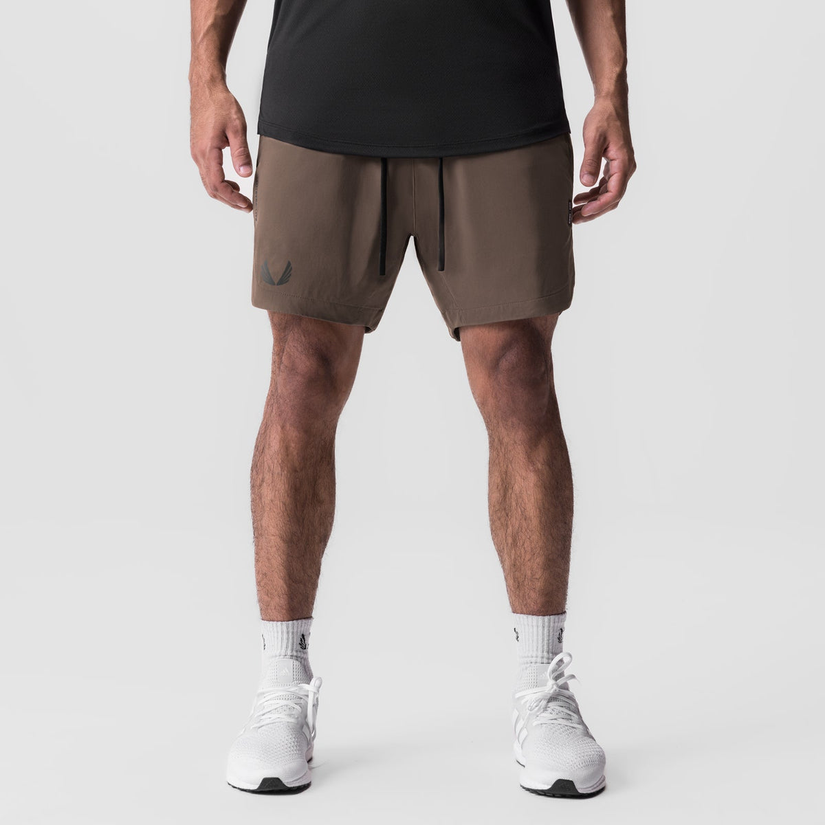 0823. Tetra-Lite® 7" Linerless Short - Deep Taupe "Wings" | ASRV