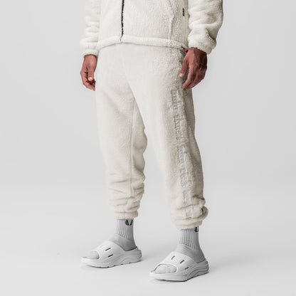 0692. Sherpa Recovery Sweats - Ivory Cream/White | ASRV