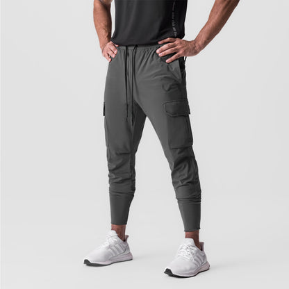 0825. Tetra-Lite® Cargo High Rib Jogger - Space Grey | ASRV