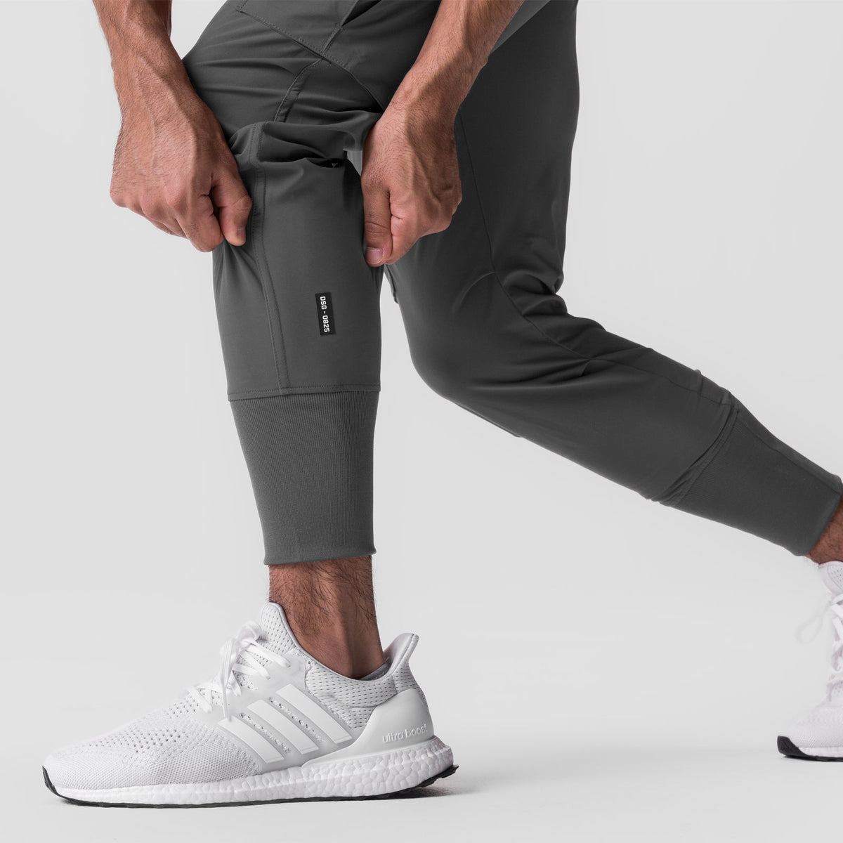0825. Tetra-Lite® Cargo High Rib Jogger - Space Grey | ASRV