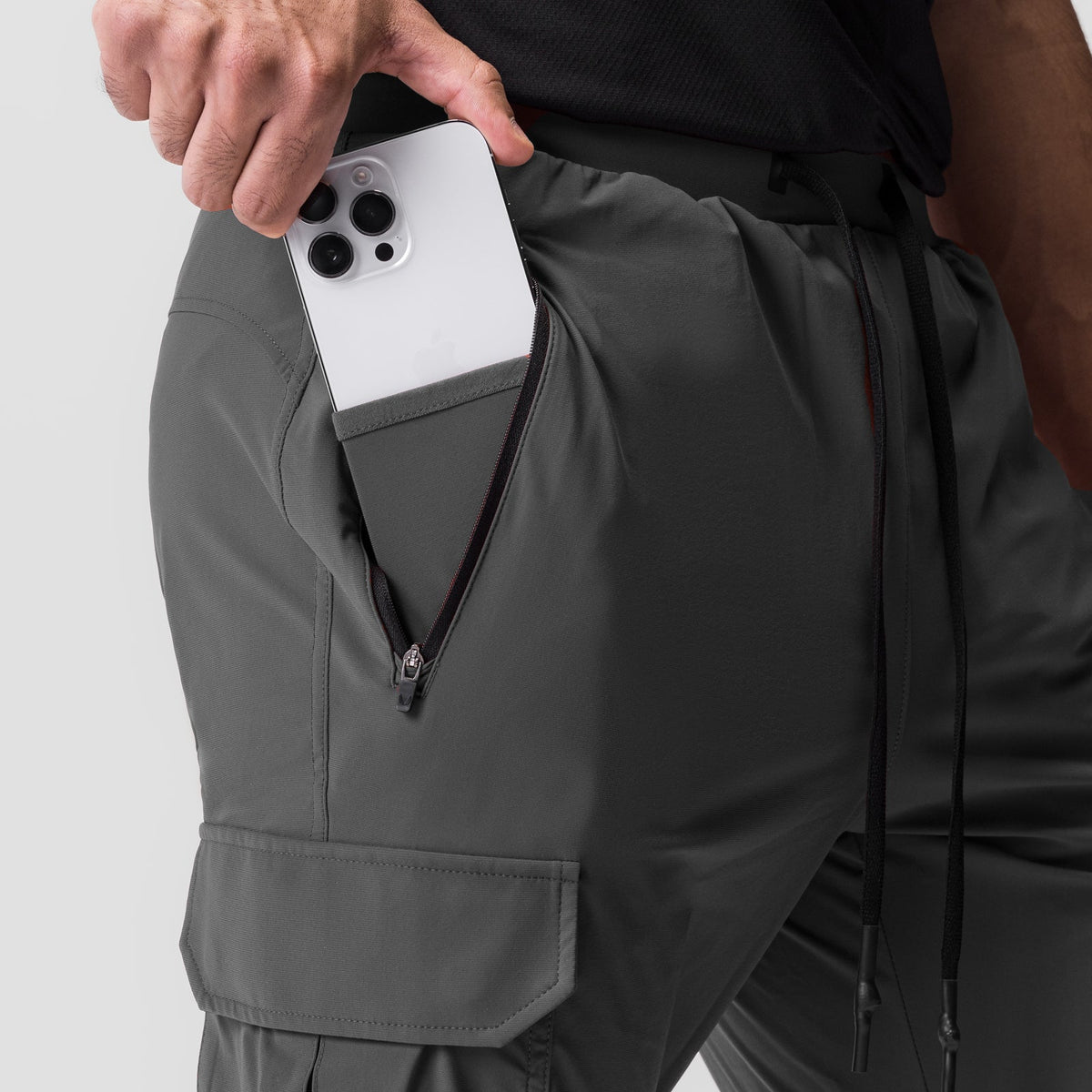0825. Tetra-Lite® Cargo High Rib Jogger - Space Grey | ASRV