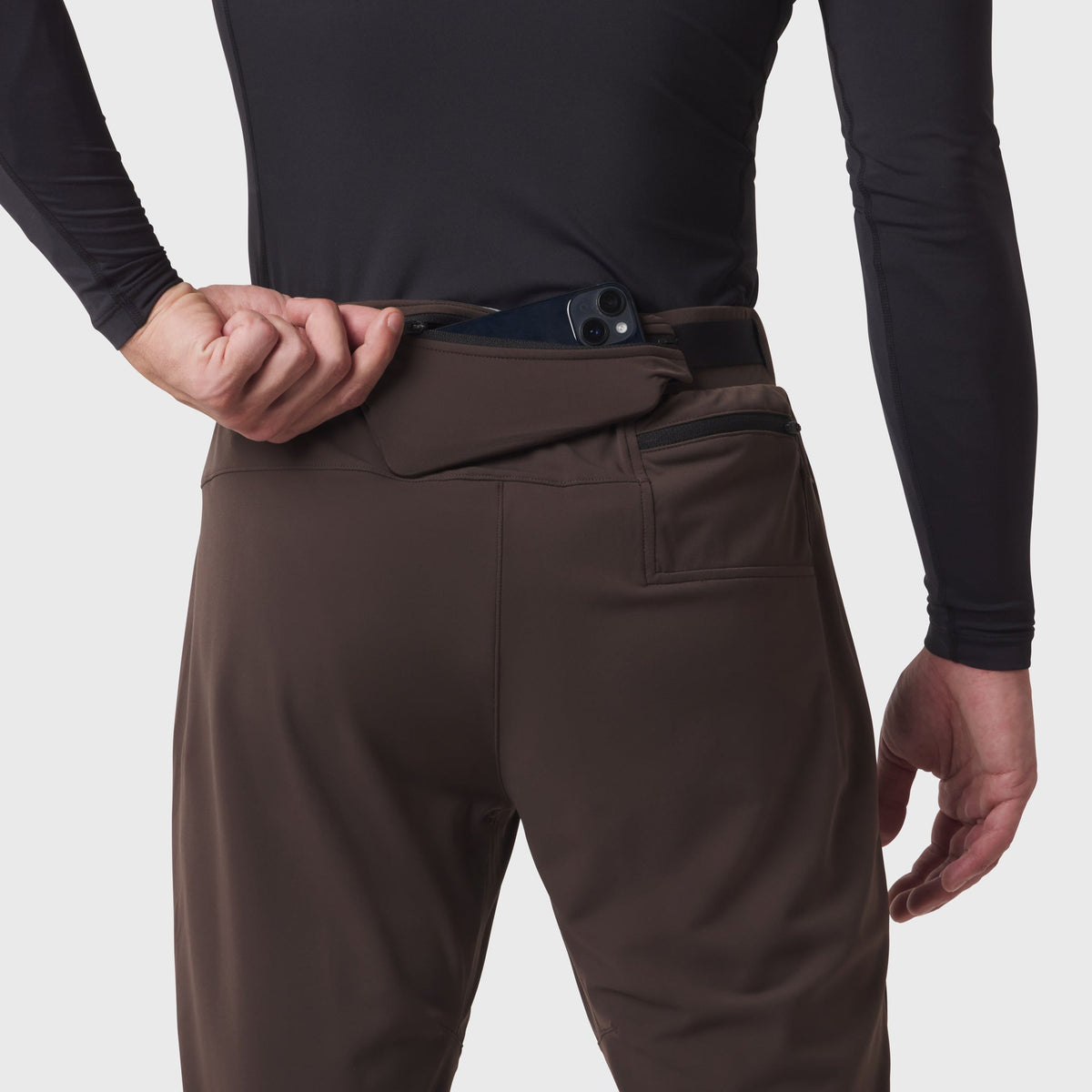 1171. Hybrid Belt-Pack Run Jogger - Dark Earth | ASRV