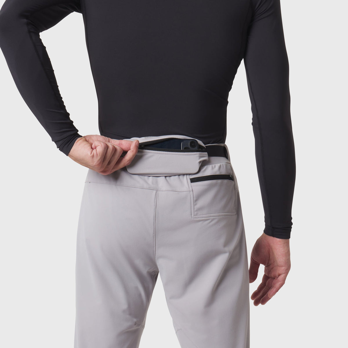 1171. Hybrid Belt-Pack Run Jogger - Slate Grey | ASRV