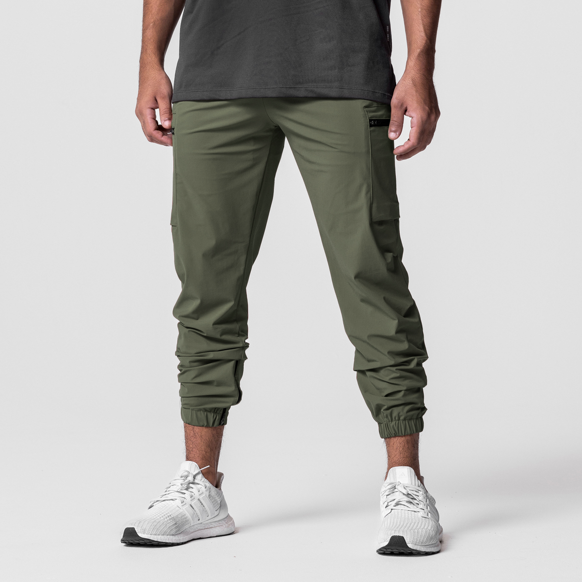 0656. Tetra-Lite® Standard Zip Jogger - Olive | ASRV