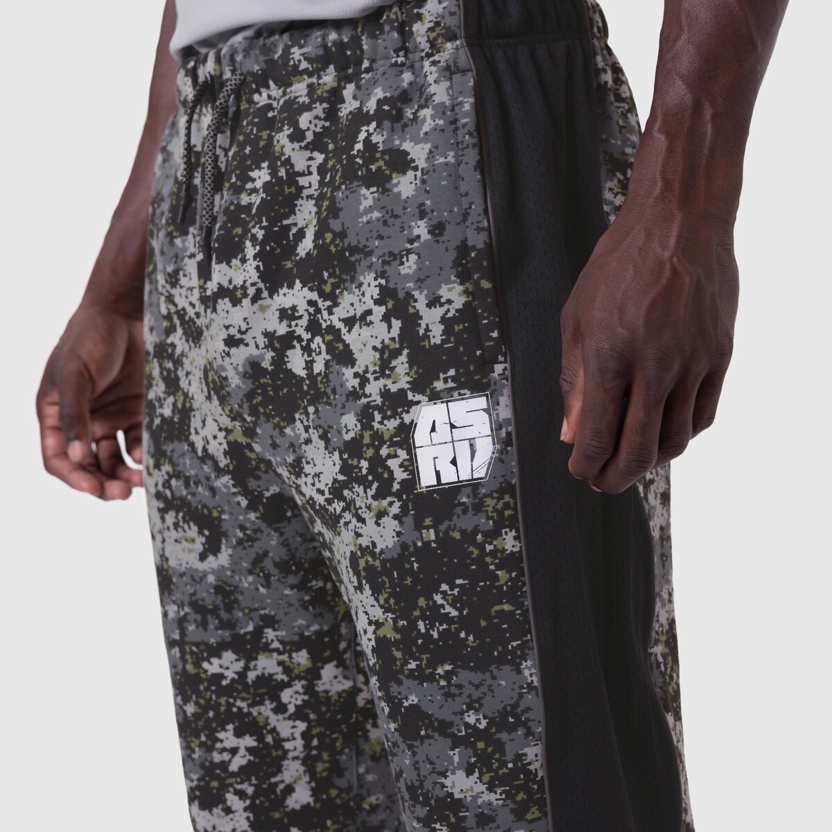 1120. Tech-Terry™ Mesh Panel Sweats - Pixel Camo "Blade TD" | ASRV