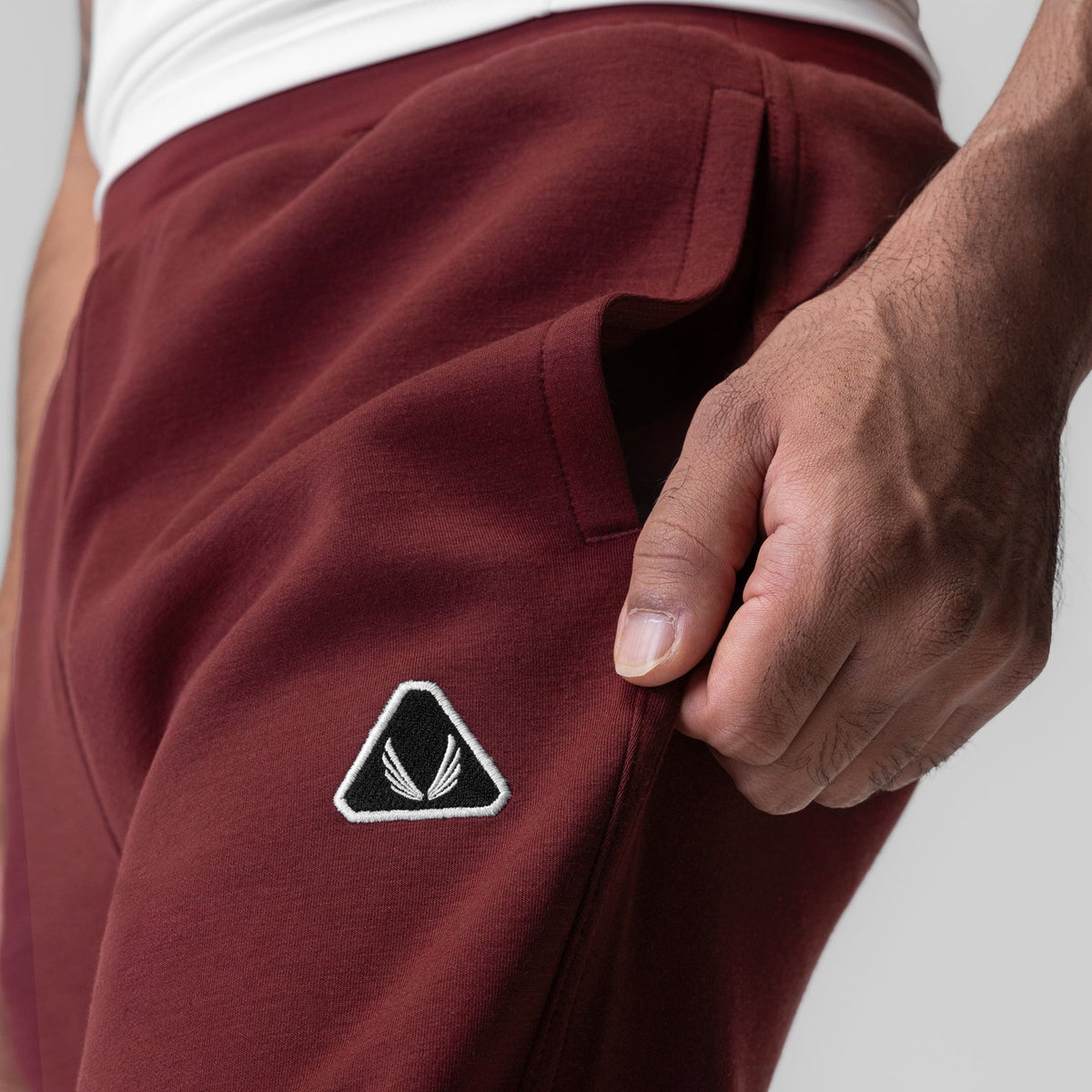1030. Dri-Core™ Training Jogger - Crimson | ASRV