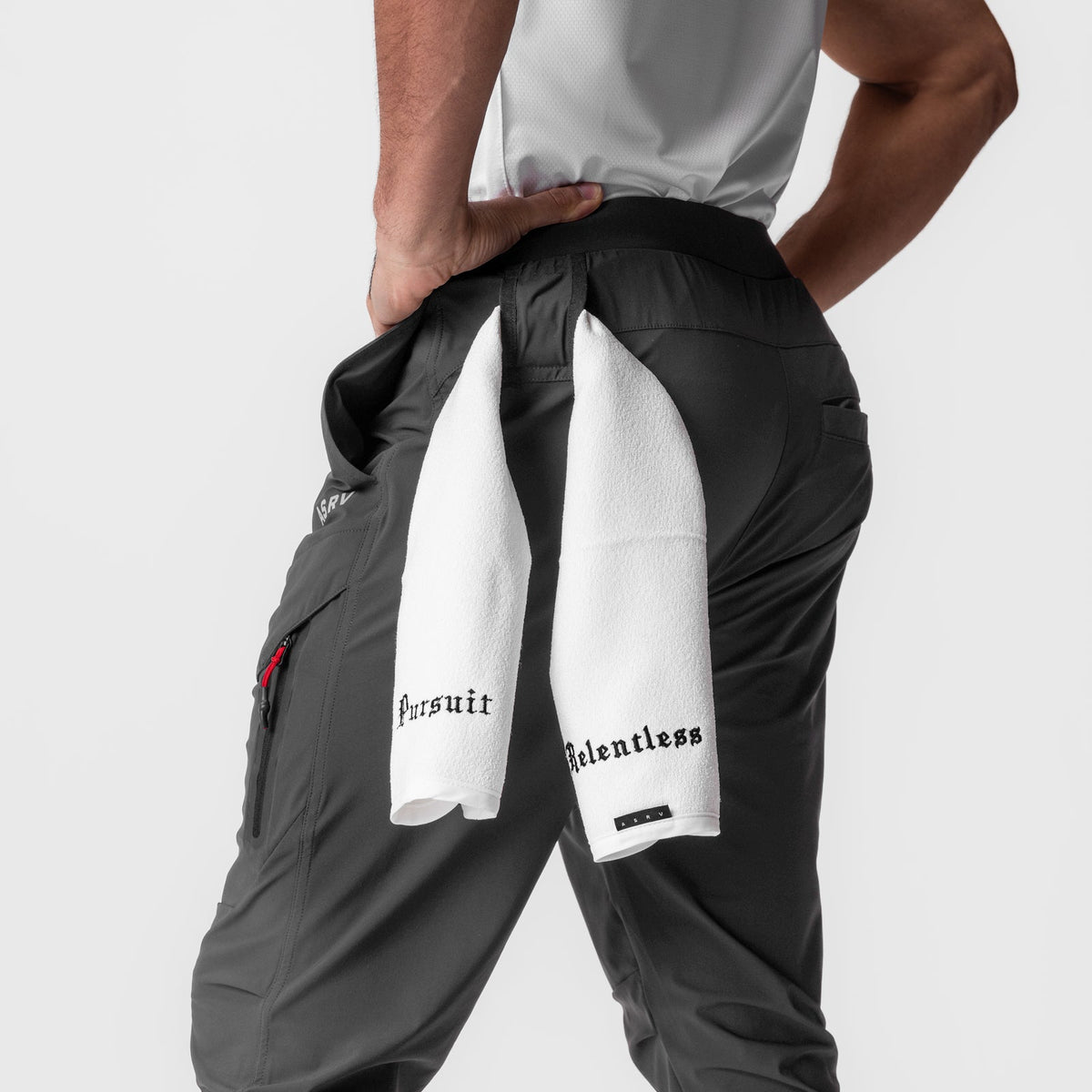 0690. Tetra-Lite® Tech High Rib Jogger - Space Grey | ASRV