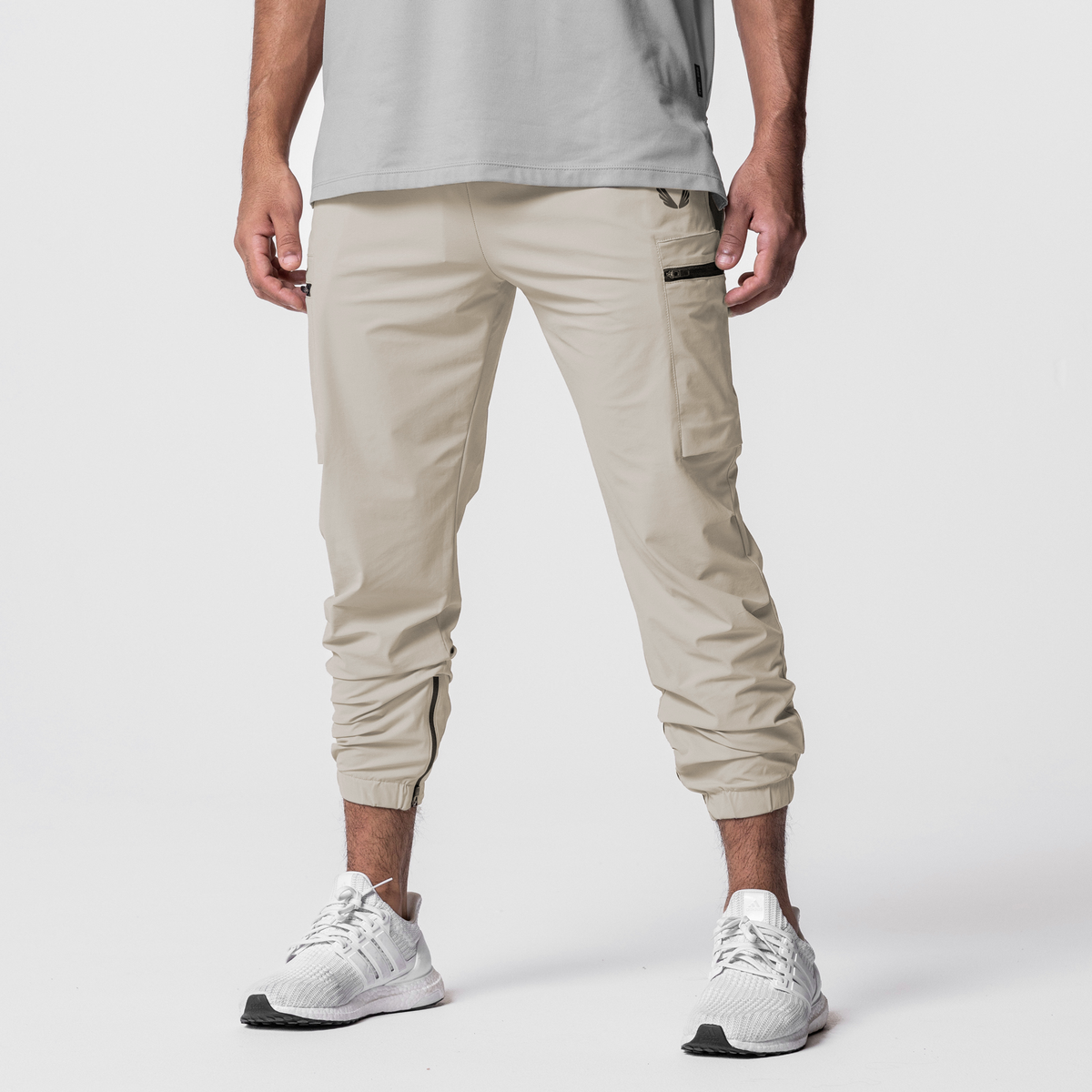 0656. Tetra-Lite® Standard Zip Jogger - Sand Smoke | ASRV