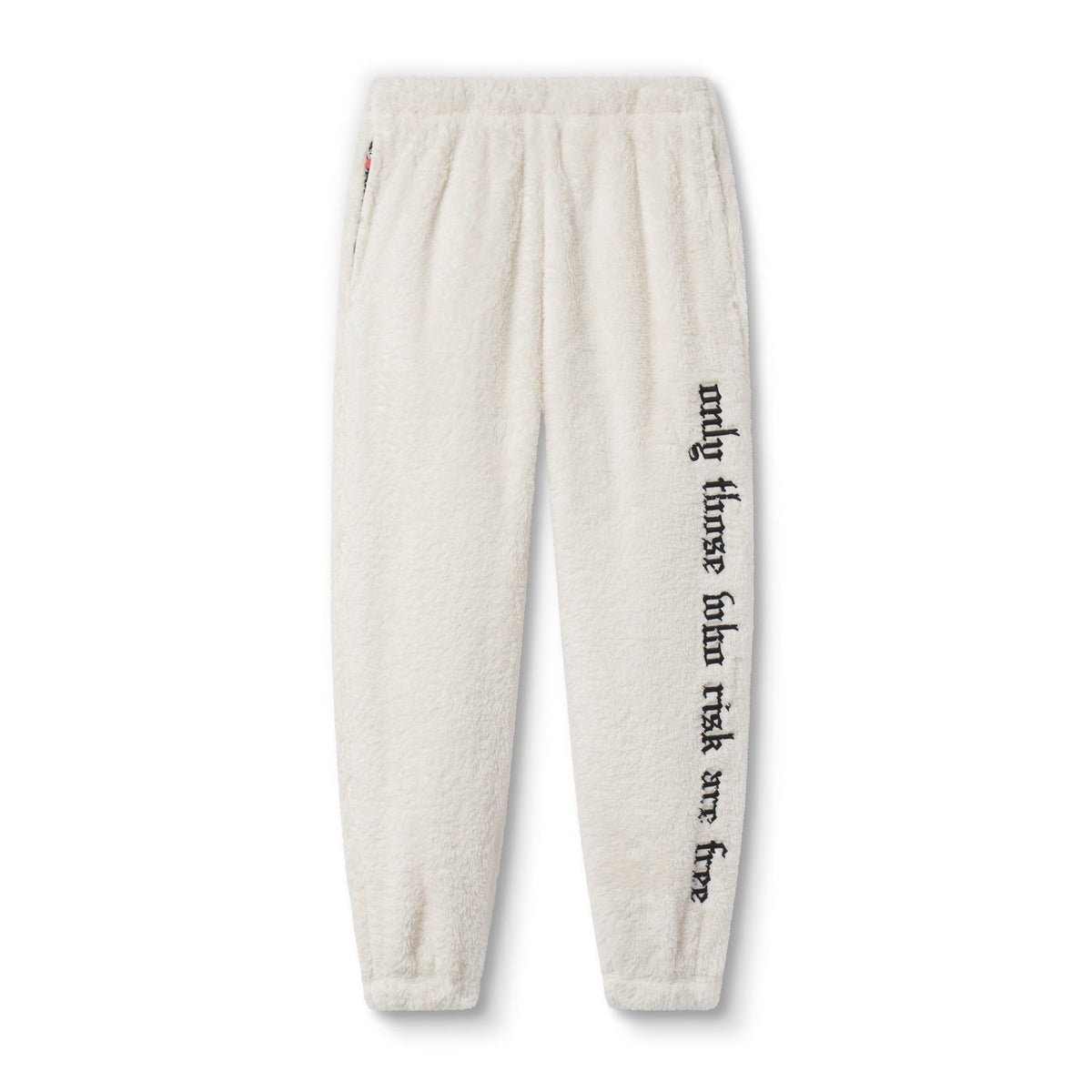 0692. Sherpa Recovery Sweats - Ivory Cream/Black | ASRV