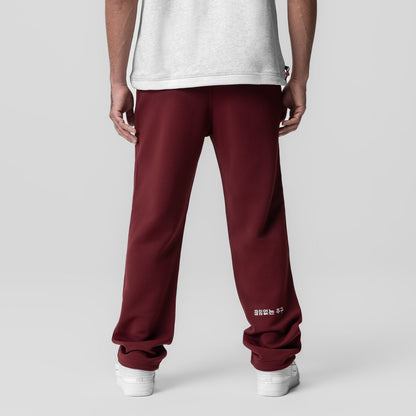 1034. Deltapeak® Straight Leg Sweats - Crimson | ASRV