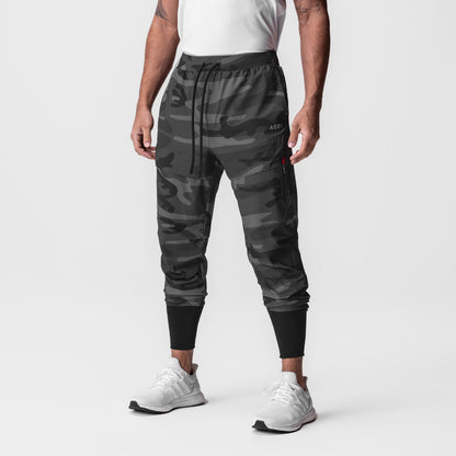 0690. Tetra-Lite® Tech High Rib Jogger - Black Camo | ASRV