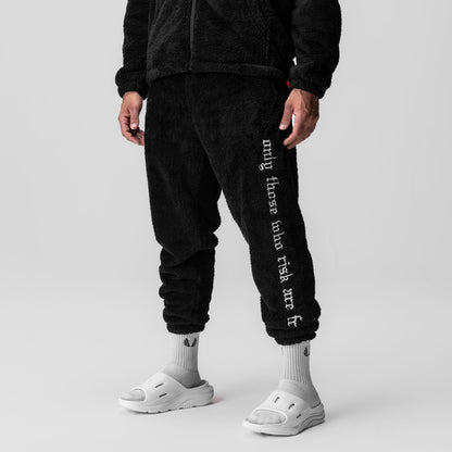 0692. Sherpa Recovery Sweats - Black/White | ASRV