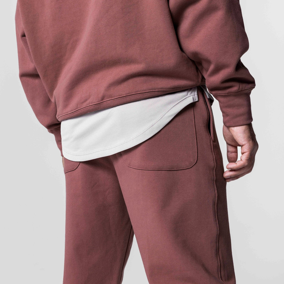0655. Tech-Terry™ Oversized Sweats - Red Earth | ASRV