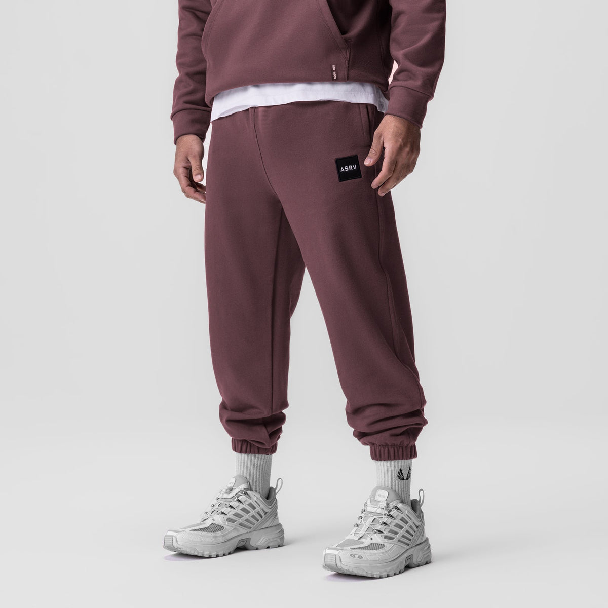 0655. Tech-Terry™ Oversized Sweats - Nightshade "Patch" | ASRV