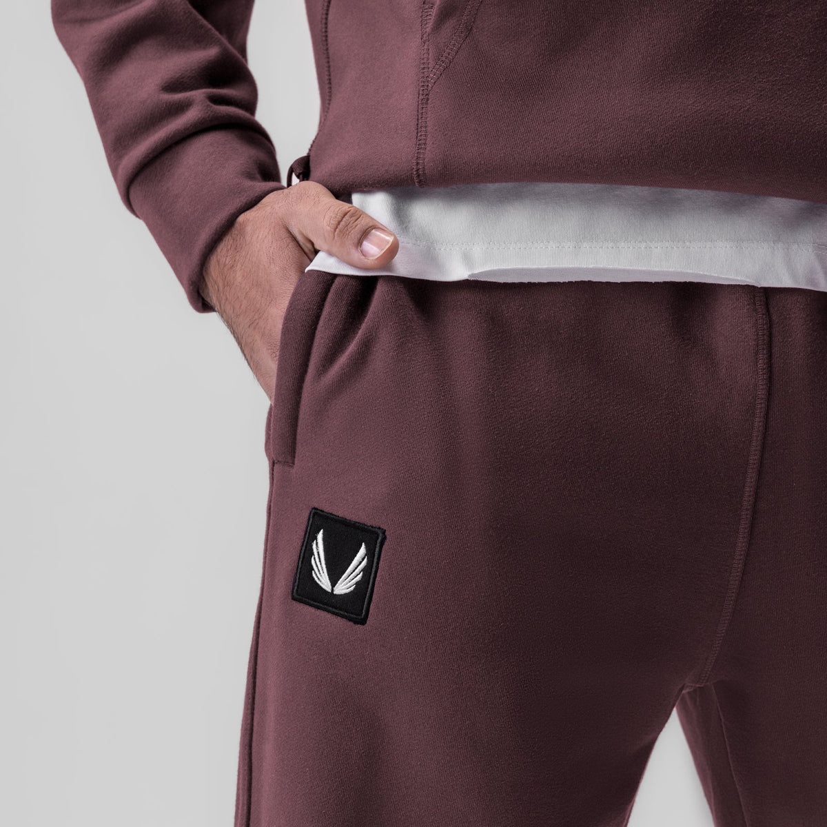 0655. Tech-Terry™ Oversized Sweats - Nightshade "Patch" | ASRV