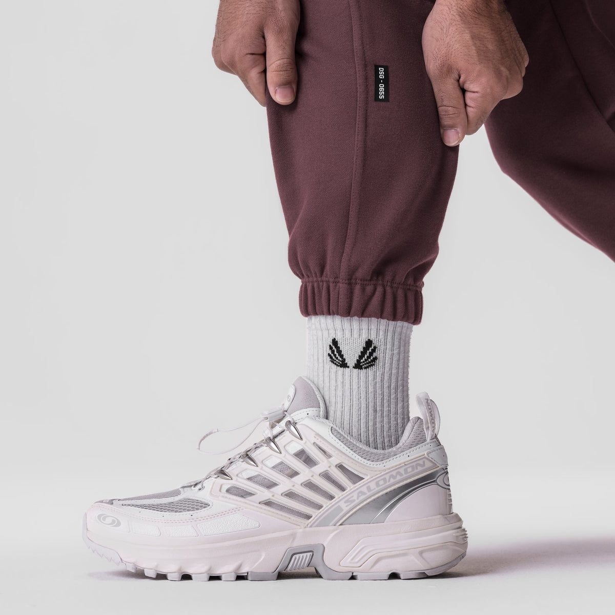 0655. Tech-Terry™ Oversized Sweats - Nightshade "Patch" | ASRV