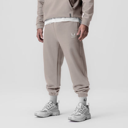 0655. Tech-Terry™ Oversized Sweats - Chai "Emblem" | ASRV