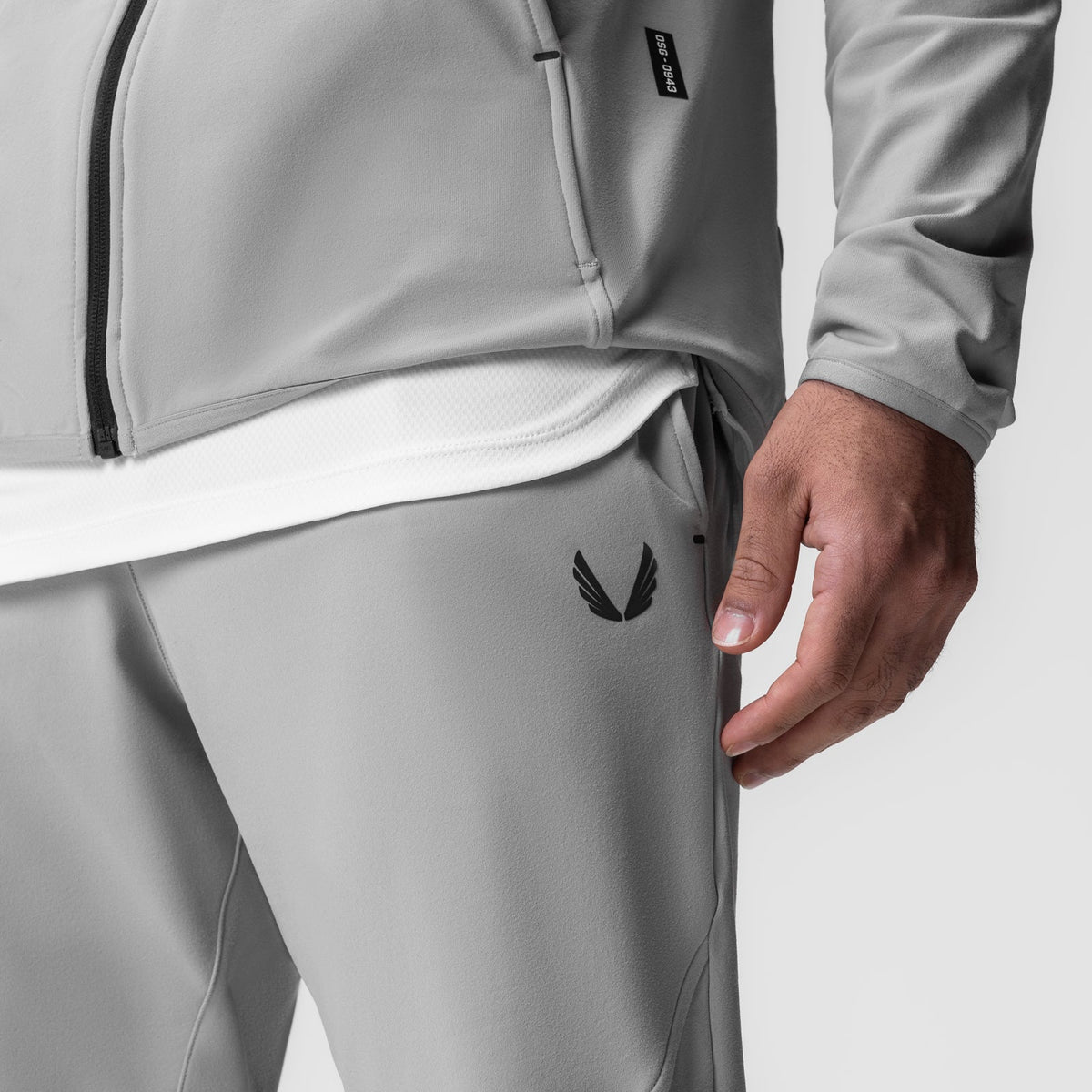 0955. Performance Fleece Jogger - Slate Grey | ASRV