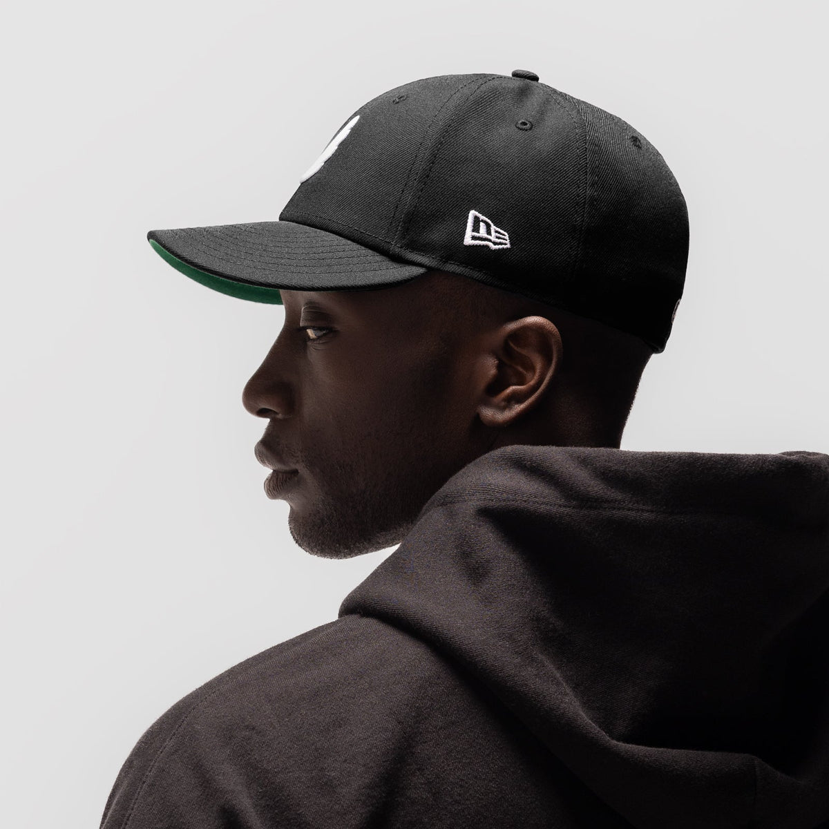 New Era® 59Fifty® Low Profile Hat - Black/White "Wings" | ASRV