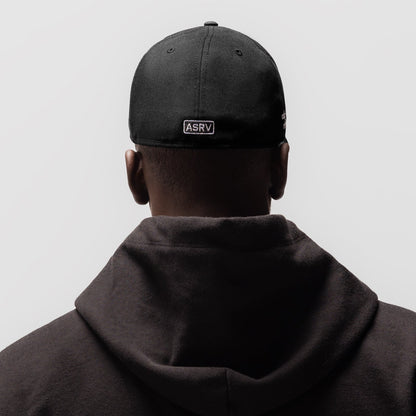 New Era® 59Fifty® Low Profile Hat - Black/White "Wings" | ASRV