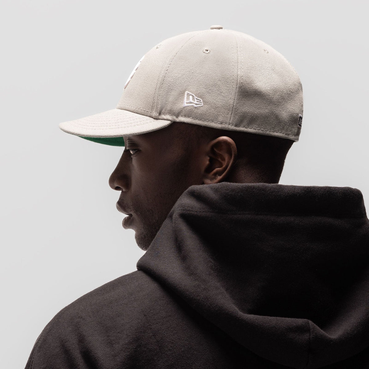 New Era® 59Fifty® Low Profile Hat - Stone/White "Wings" | ASRV