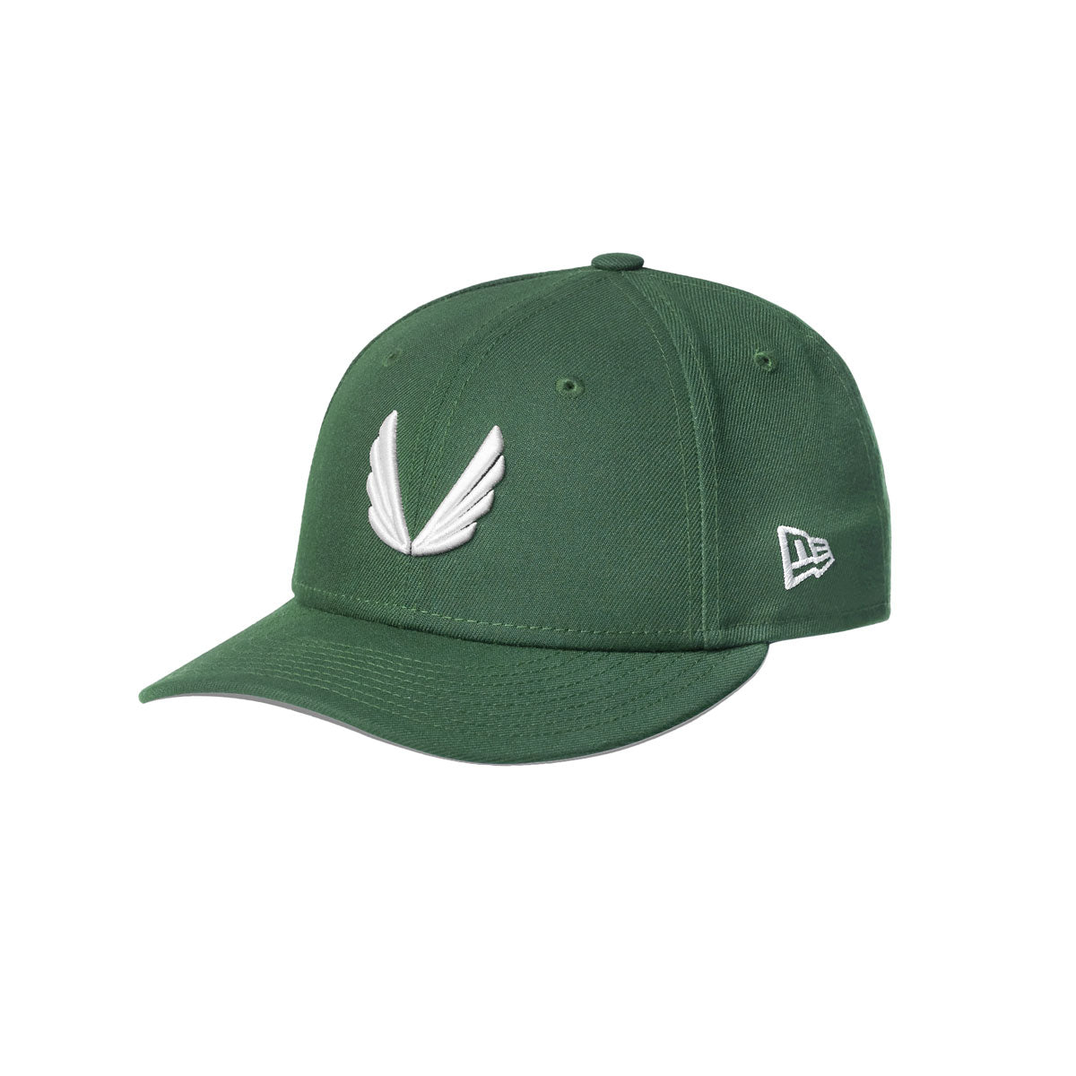 New Era® 59Fifty® Low Profile Hat - Forest Green/White "Wings" | ASRV