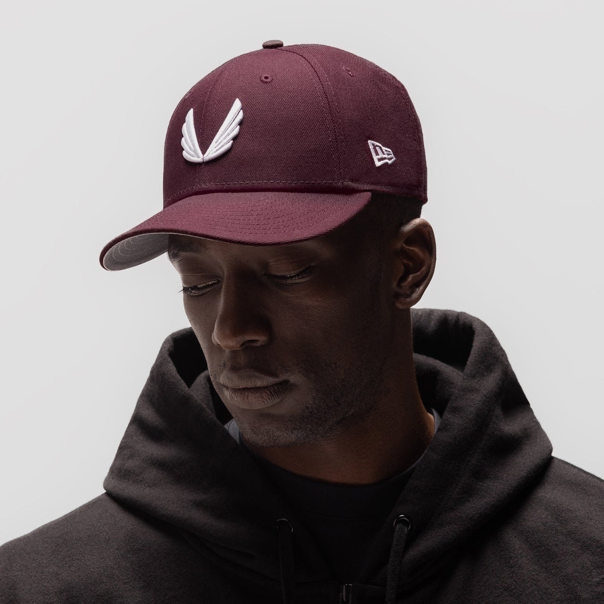 New Era® 59Fifty® Low Profile Hat - Maroon/White "Wings" | ASRV