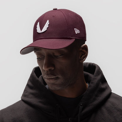 New Era® 59Fifty® Low Profile Hat - Maroon/White "Wings" | ASRV